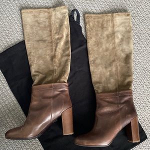 VINCE suede/leather boots in Size 9. Excellent condition - very gently used.